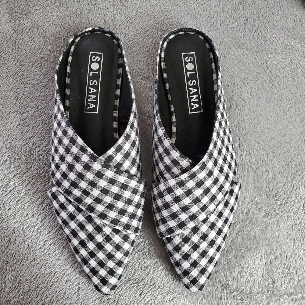 Plaid Slip Ons